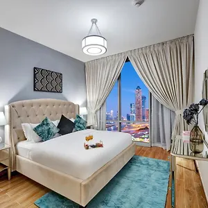  شقة Durrani Homes - Elite 2br At Al Habtoor Amna Tower
